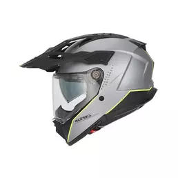 Acerbis Attack Мотошлем Grey Yellow Matt Желтый