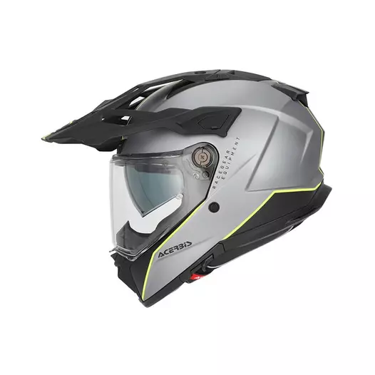 Acerbis Attack Мотошлем Grey Yellow Matt Желтый
