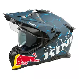 Kini Red Bull Adv X 2.0 Мотошлем Blue White Синий