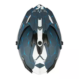 Kini Red Bull Adv X 2.0 Мотошлем Blue White Синий