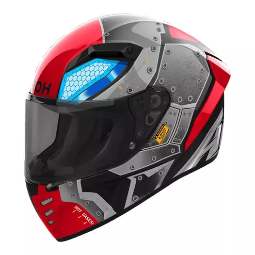 Airoh Connor Bot Мотошлем Gloss Красный (размер: xs)