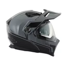 Simpson Journey Armor Modular Мотошлем Gray Black Серый