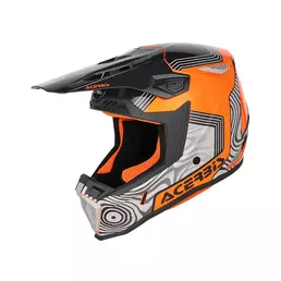 Acerbis Whoops Мотошлем Grey Orange Оранжевый