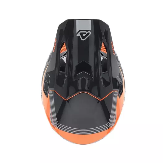 Acerbis Whoops Мотошлем Grey Orange Оранжевый
