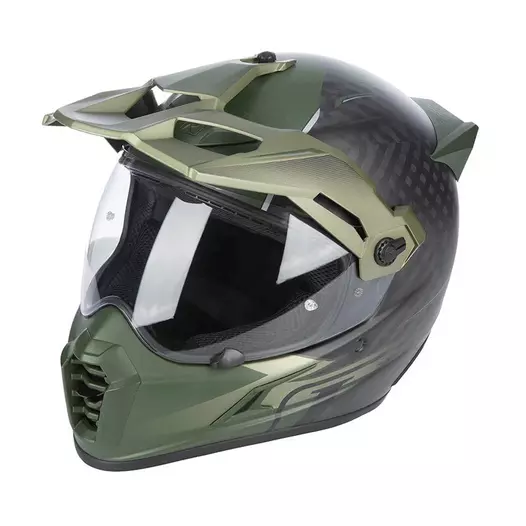 Klim Krios Pro Echo Мотошлем Green Matt Зеленый (размер: s)
