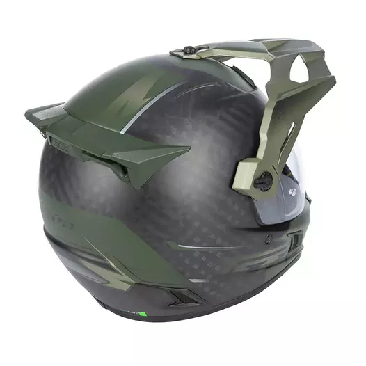 Klim Krios Pro Echo Мотошлем Green Matt Зеленый