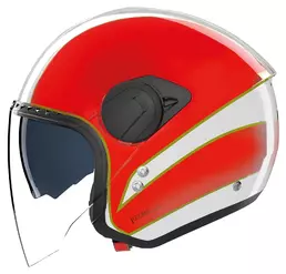 N20-2 VISOR TRICOLORE White, Red, Green