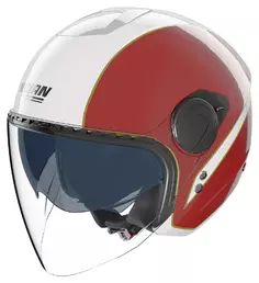 N20-2 VISOR TRICOLORE White, Red, Green