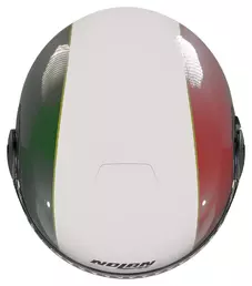 N20-2 VISOR TRICOLORE White, Red, Green