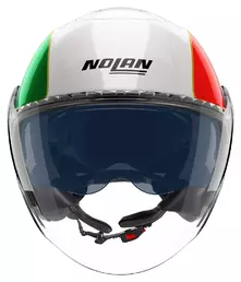 N20-2 VISOR TRICOLORE White, Red, Green