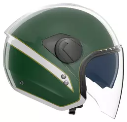 N20-2 VISOR TRICOLORE White, Red, Green