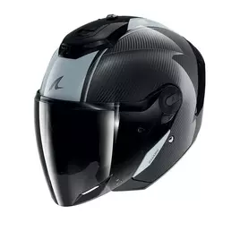 Shark Rs Jet Carbon Skin Мотошлем Silver Серый