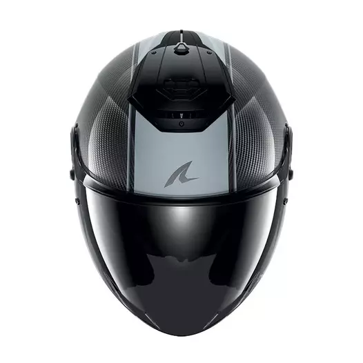 Shark Rs Jet Carbon Skin Мотошлем Silver Серый