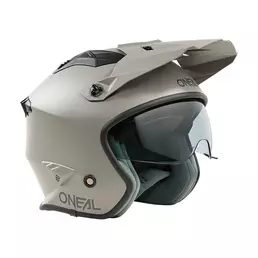 O Neal Volt 2206 Solid Мотошлем Grey Серый