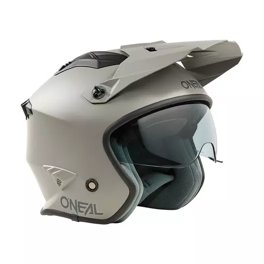 O Neal Volt 2206 Solid Мотошлем Grey Серый