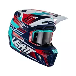 Leatt 8.5 Composite 2023 Мотошлем Blue Синий (размер: m)