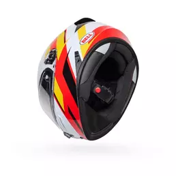 Bell Lithium Ece6 Nova Мотошлем White Red Белый