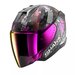 Shark Skwal I3 Jet Hellcat Mat Мотошлем Purple Фиолетовый