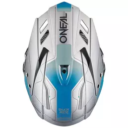 O Neal Sierra Rs Echo Мотошлем Gray Blue Синий