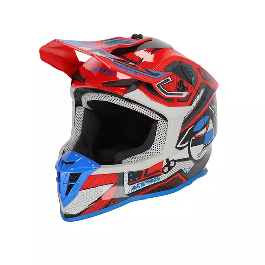 Acerbis Linear 2206 Мотошлем Red Blue Красный (размер: xs)