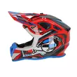 Acerbis Linear 2206 Мотошлем Red Blue Красный