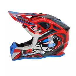 Acerbis Linear 2206 Мотошлем Red Blue Красный