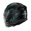 Shark Skwal Jet Reptaia Мотошлем Black Teal Черный