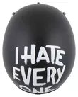 Retro I Hate Everyone Черно-белый