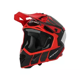 Acerbis X-track 2206 Мотошлем Black Red Красный