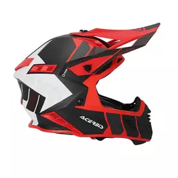 Acerbis X-track 2206 Мотошлем Black Red Красный