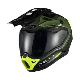 Nexx X.rally Raid Мотошлем Green Neon Зеленый