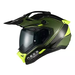Nexx X.rally Raid Мотошлем Green Neon Зеленый