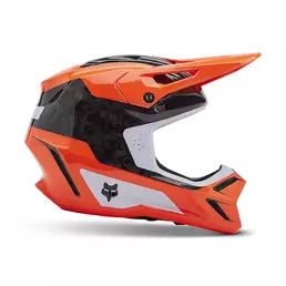 Fox V3 Rs Infinite Мотошлем Orange Fluo Оранжевый