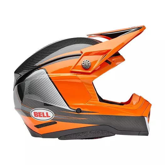 Bell Moto-10 Spherical Evade Мотошлем Orange Оранжевый