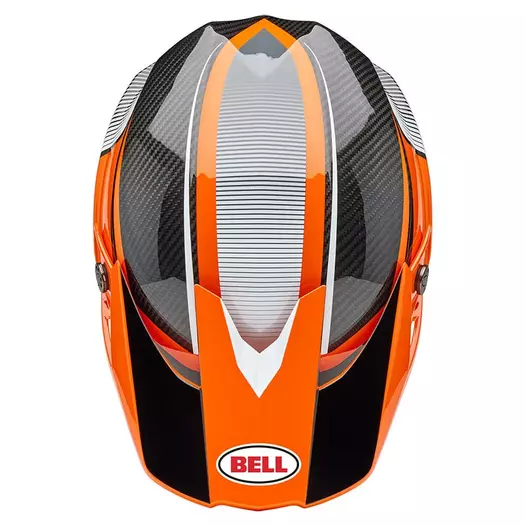 Bell Moto-10 Spherical Evade Мотошлем Orange Оранжевый