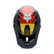 Fox V3 Rs Grid Мотошлем Black Orange Оранжевый