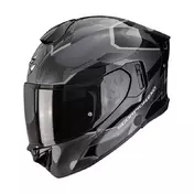 Scorpion Exo 530 Air Clip Мотошлем Silver Черный