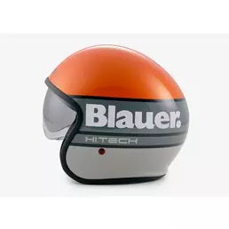 Blauer Pilot 4.0 Мотошлем Orange Grey Оранжевый