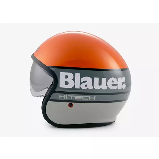Blauer Pilot 4.0 Мотошлем Orange Grey Оранжевый