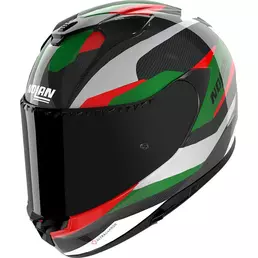 Nolan X-904 Ultra Carbon Calibro Мотошлем Green Black Зеленый