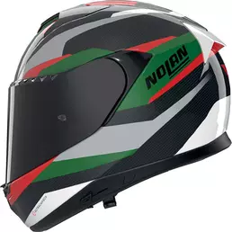 Nolan X-904 Ultra Carbon Calibro Мотошлем Green Black Зеленый