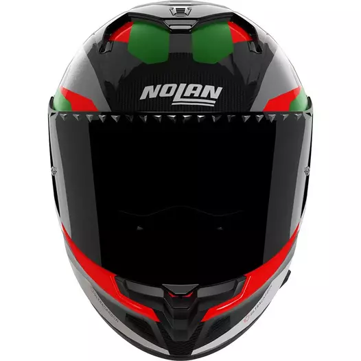 Nolan X-904 Ultra Carbon Calibro Мотошлем Green Black Зеленый