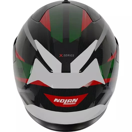 Nolan X-904 Ultra Carbon Calibro Мотошлем Green Black Зеленый
