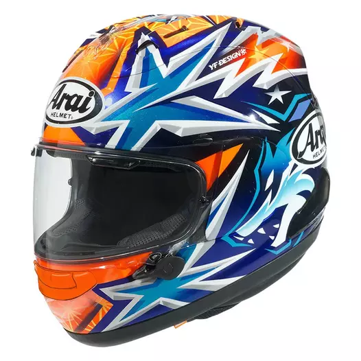 Arai Rx-7v Evo Okamoto Compass Replica Мотошлем Оранжевый