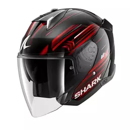 Shark Skwal I3 Jet Light-blur Мотошлем Black Red Красный