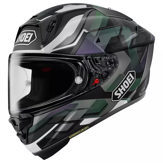 Shoei X-spr Pro Valion Tc-5 Мотошлем Зеленый (размер: xs)