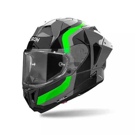 Airoh Gp 800 Competition Мотошлем Green Зеленый (размер: xs)