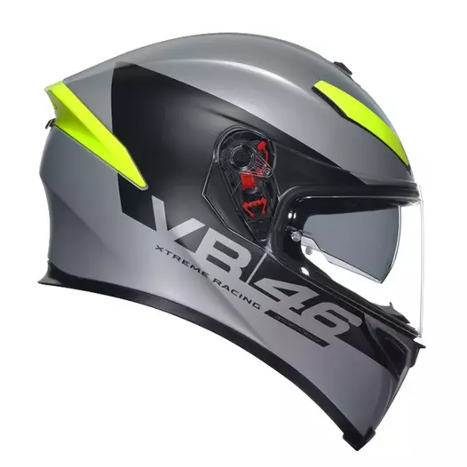 Agv K5 S Apex 46 Мотошлем Black Yellow Желтый