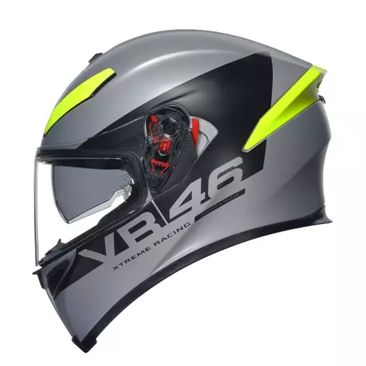 Agv K5 S Apex 46 Мотошлем Black Yellow Желтый