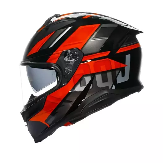 Agv K7 E2206 Taurax Мотошлем Black Red Красный